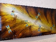 Dragonflies on Diamond Dust 2017 24x48 Huge Original Painting by Chris DeRubeis - 1 Dragonflies on Diamond Dust 2017 24x48 Huge Original Painting by Chris DeRubeis - 1