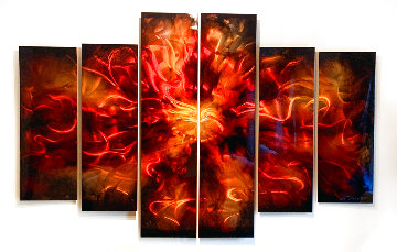 Untitled Painting, Six Panels 2011 48x72 Super Huge Original Painting - Chris DeRubeis Untitled Painting, Six Panels 2011 48x72 Super Huge Original Painting - Chris DeRubeis