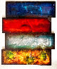 Elements 2013 36x47 - 4 Panels Original Painting by Chris DeRubeis - 0