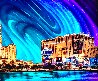Epic Night in Vegas 20x40 - Huge - Nevada Original Painting by Chris DeRubeis - 3