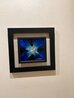 Mini Burst Blue 2015 21x22 Original Painting by Chris DeRubeis - 3