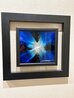 Mini Burst Blue 2015 21x22 Original Painting by Chris DeRubeis - 1