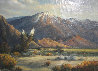 Untitled Mountain Landscape 1967 Original Painting by William DeShazo - 0 Untitled Mountain Landscape 1967 Original Painting by William DeShazo - 0