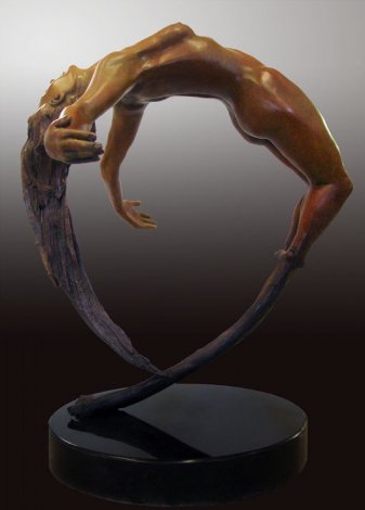 Liberte Bronze Sculpture 2014 21 in - Huge Sculpture - Andre Desjardins