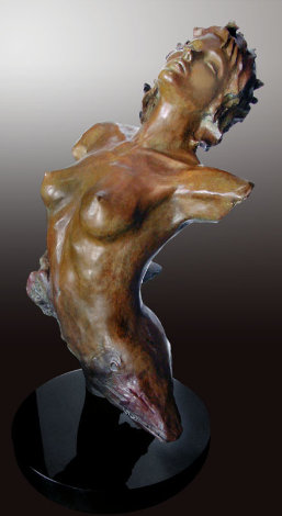 With You Until the End Bronze Sculpture 2009 29 in Sculpture - Andre Desjardins