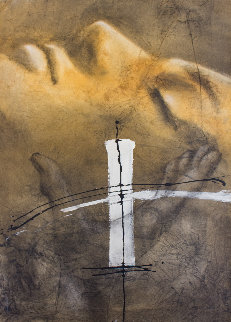 Moment Parfait 2010 56x42 Huge Original Painting - Andre Desjardins Moment Parfait 2010 56x42 Huge Original Painting - Andre Desjardins
