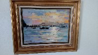 Whangaroa Harbour 1989 21x18 New Zealand Original Painting by Gaston De Vel - 1 Whangaroa Harbour 1989 21x18 New Zealand Original Painting by Gaston De Vel - 1