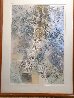 Triton Base Monoprint 2008 47x35 - Huge Works on Paper (not prints) by Robert Devoe - 2