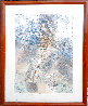 Triton Base Monoprint 2008 47x35 - Huge Works on Paper (not prints) by Robert Devoe - 1