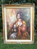 Tender Moments 1976 48x38 - Huge Original Painting by Lisette De Winne - 2