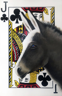 Jack Ass 50x30 Original Painting - Robert Deyber Jack Ass 50x30 Original Painting - Robert Deyber