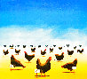 Pecking Order 2007 Limited Edition Print by Robert Deyber - 0