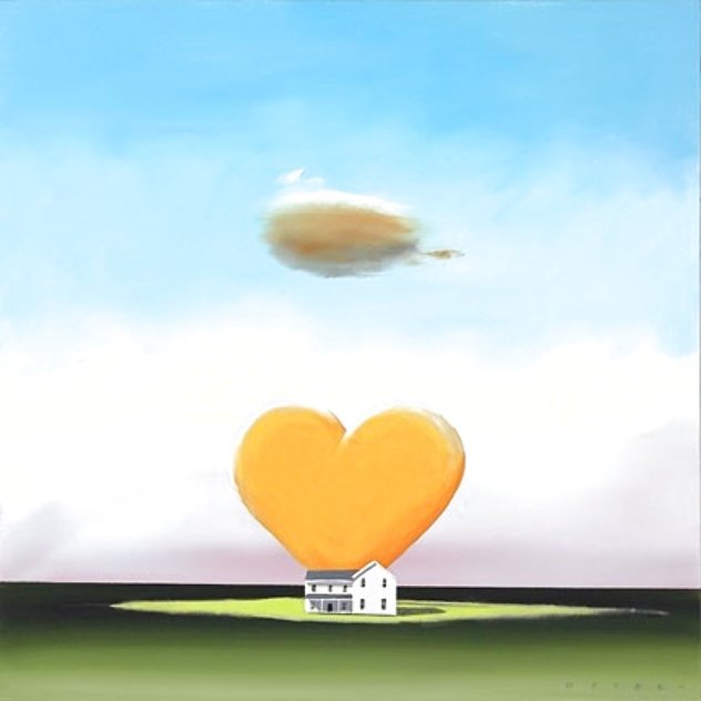 Home is Where the Heart is Limited Edition Print by Robert Deyber