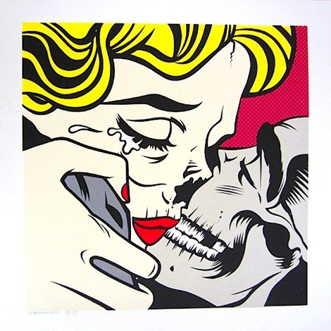 Kiss of Death 2011 Limited Edition Print -  D*Face