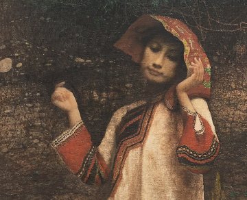 Whispering Winds 1987 69x48 Original Painting - Di Li Feng Whispering Winds 1987 69x48 Original Painting - Di Li Feng