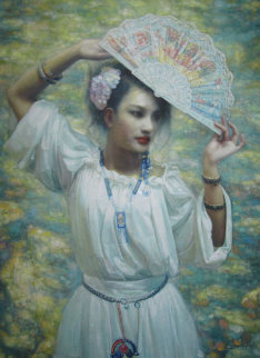 Untitled Painting 62x49 Huge Original Painting - Di Li Feng Untitled Painting 62x49 Huge Original Painting - Di Li Feng