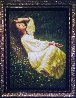 Untitled Asian Lady 62x49 Huge - Mural Size Original Painting by Di Li Feng - 4