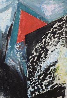 Untitled Monotype 1985 36x28 Works on Paper (not prints) - Laddie John Dill Untitled Monotype 1985 36x28 Works on Paper (not prints) - Laddie John Dill