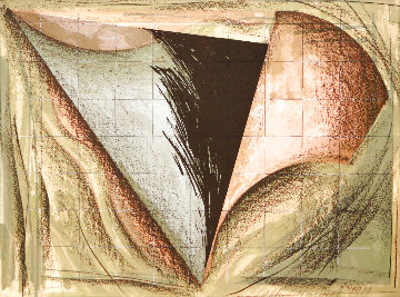 Untitled Abstract Lithograph AP 1988 Limited Edition Print - Laddie John Dill Untitled Abstract Lithograph AP 1988 Limited Edition Print - Laddie John Dill
