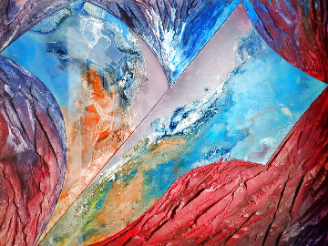 Untitled Mixed Media Wall Sculpture 1991 84x60 Super Huge Sculpture - Laddie John Dill Untitled Mixed Media Wall Sculpture 1991 84x60 Super Huge Sculpture - Laddie John Dill