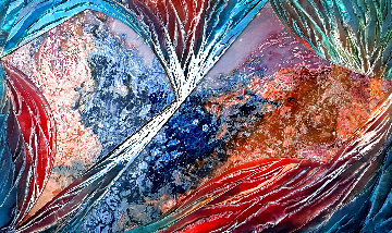 Untitled Abstract Wall Sculpture 1997 36x60 in - Huge Sculpture - Laddie John Dill Untitled Abstract Wall Sculpture 1997 36x60 in - Huge Sculpture - Laddie John Dill