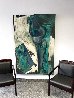 Untitled Abstract 1980 65x48 - Huge Mural Size Original Painting by Laddie John Dill - 2