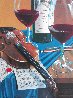 Music and Wine Limited Edition Print by Dima Gorban - 2