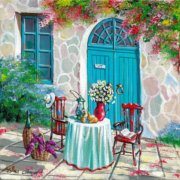 Where Are We II? 2013 Embellished Giclee Limited Edition Print by Dima Gorban
