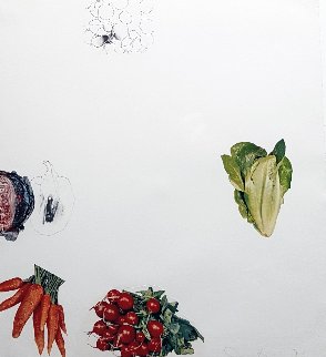 Vegetables #6 1970 Limited Edition Print - Jim Dine Vegetables #6 1970 Limited Edition Print - Jim Dine