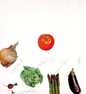 Plate III: Vegetables Suite 1970 Limited Edition Print - Jim Dine