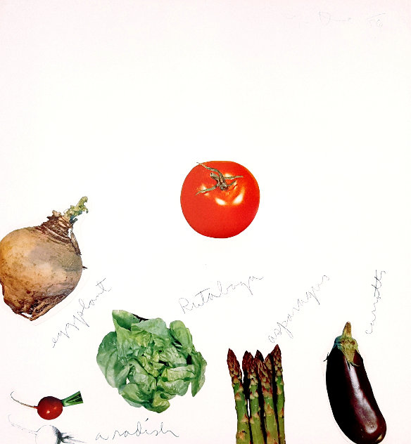 Plate III: Vegetables Suite 1970 HS Limited Edition Print by Jim Dine
