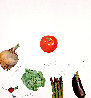Plate III: Vegetables Suite 1970 HS Limited Edition Print by Jim Dine - 0