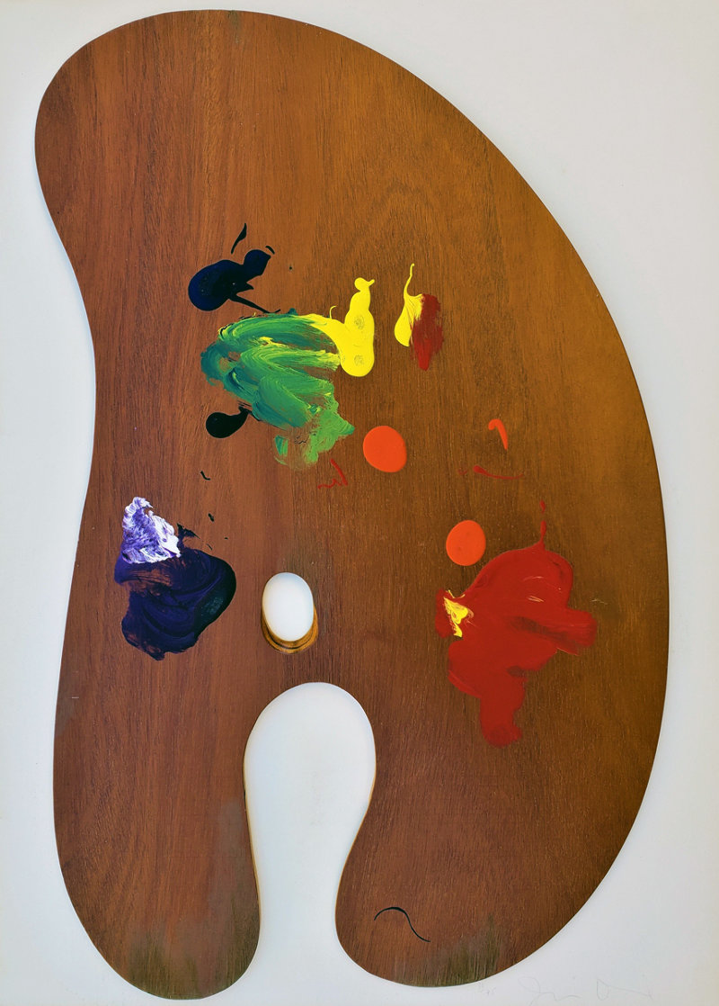 Four Palattes No. 4 1969 HS Limited Edition Print by Jim Dine Four Palattes No. 4 1969 HS Limited Edition Print by Jim Dine