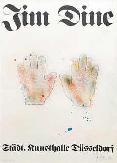 Hands 1971 HS (Early) Limited Edition Print - Jim Dine Hands 1971 HS (Early) Limited Edition Print - Jim Dine