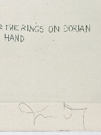 Study for the Ring on Dorian Gray’s Hand 1968 Limited Edition Print by Jim Dine - 2