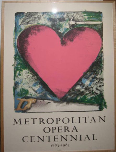 A Heart At the Opera Limited Edition Print by Jim Dine
