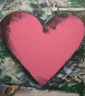 A Heart At the Opera Poster HS 1983 Limited Edition Print - Jim Dine