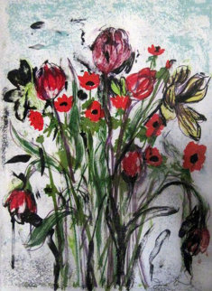 Anemones 2005 Limited Edition Print - Jim Dine Anemones 2005 Limited Edition Print - Jim Dine
