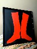 Two Red Boots on a Black  Background Poster 1965 Limited Edition Print by Jim Dine - 3