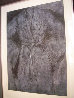 Sitting with Me Gray 1996 58x42 #1 in edition - Huge - HS - Mural Size Limited Edition Print by Jim Dine - 2