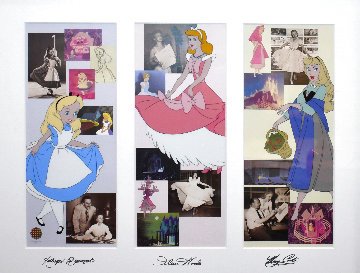Disney Leading Ladies 2000 Limited Edition Print -  Disney Cels