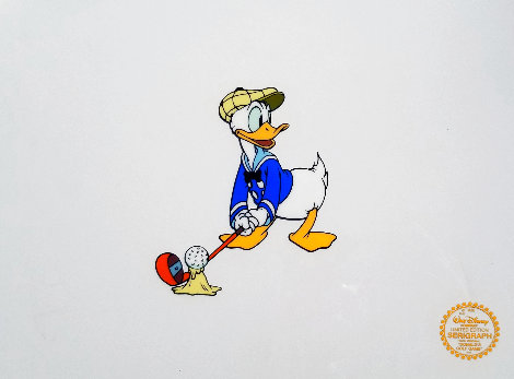 Donald's Golf Game Limited Edition Print -  Disney Cels