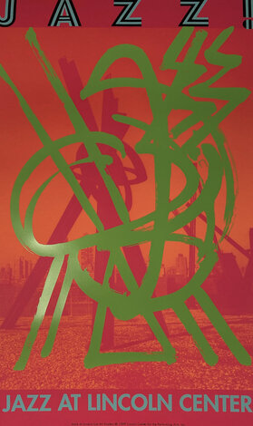 Jazz at the Lincoln Center Poster 1999 - Huge - New York, NYC Limited Edition Print - Mark Di Suvero