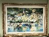 Portofino II 79x52 Original Painting by Antonio Di Viccaro - 1