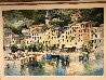 Portofino II 79x52 Original Painting by Antonio Di Viccaro - 2