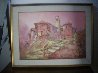Landscape 1969 27x19 Original Painting by Antonio Di Viccaro - 1 Landscape 1969 27x19 Original Painting by Antonio Di Viccaro - 1