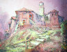 Landscape 1969 27x19 Original Painting by Antonio Di Viccaro - 3 Landscape 1969 27x19 Original Painting by Antonio Di Viccaro - 3