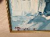 Capri - Vicolo in Attorro 1971 65x85 Original Painting by Antonio Di Viccaro - 2 Capri - Vicolo in Attorro 1971 65x85 Original Painting by Antonio Di Viccaro - 2