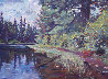 Lakes Edge 2013 18x24 Original Painting by David Lloyd Glover - 1