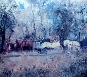 Coachman in the Park 1970 Limited Edition Print - Marin Dobson Coachman in the Park 1970 Limited Edition Print - Marin Dobson